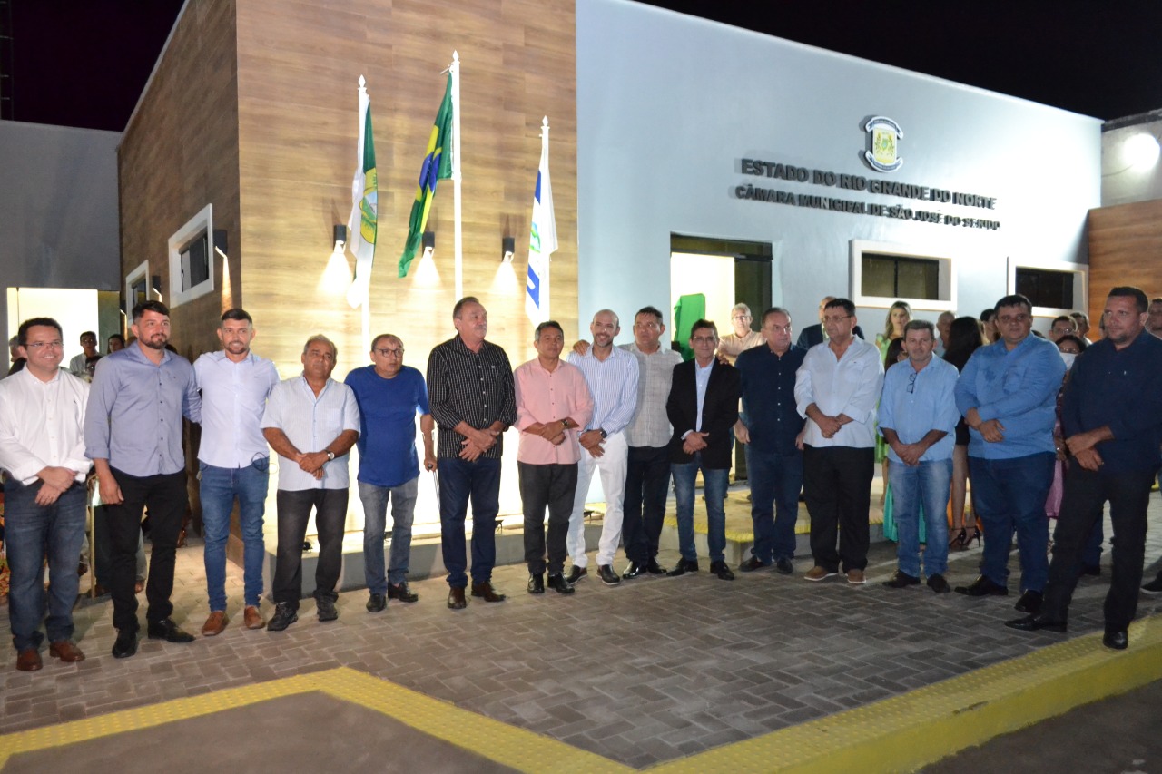 Inauguração da nova Câmara Vereadores de São José do Seridó